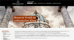 Desktop Screenshot of konzert-wien.info
